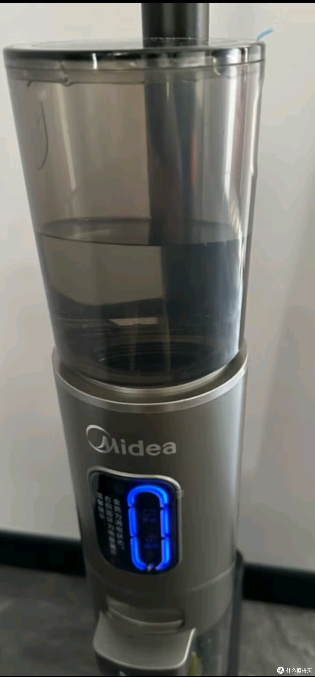 美的洗地机GX5pro 【实时电解水除菌】无线家用吸尘洗拖一体机拖地机 自清洁三贴边防缠绕洗地机