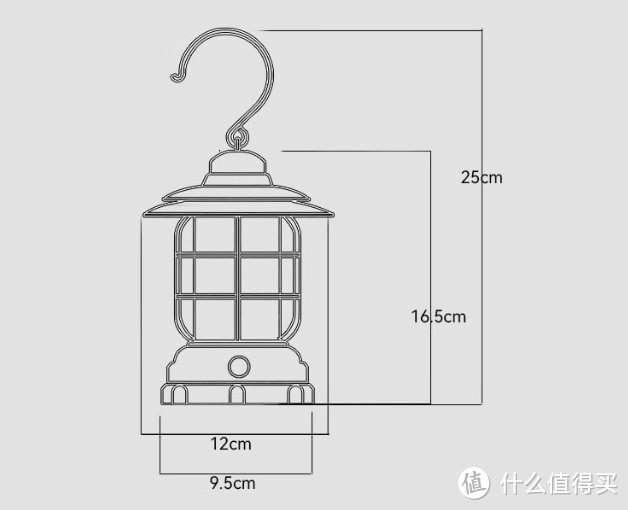 沃尔森CP01绿色露营灯：复古艺术，实用照明