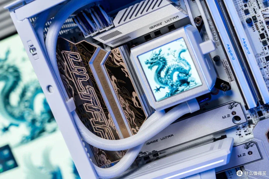 特立独行双龙限定—iGame Z790甲辰智龙+海韵甲辰青龙+索泰4080S月白+联力飒01装机分享