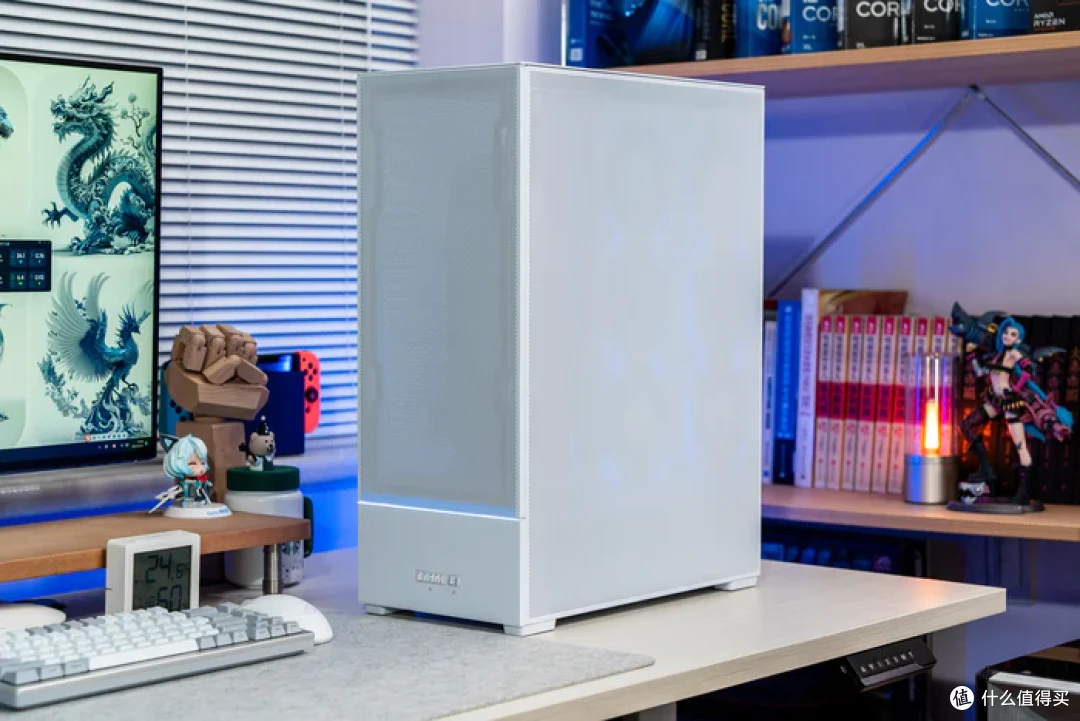 特立独行双龙限定—iGame Z790甲辰智龙+海韵甲辰青龙+索泰4080S月白+联力飒01装机分享
