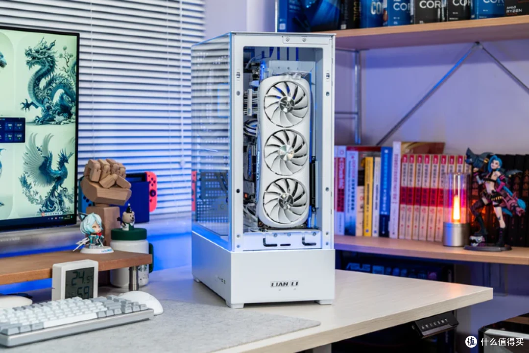 特立独行双龙限定—iGame Z790甲辰智龙+海韵甲辰青龙+索泰4080S月白+联力飒01装机分享