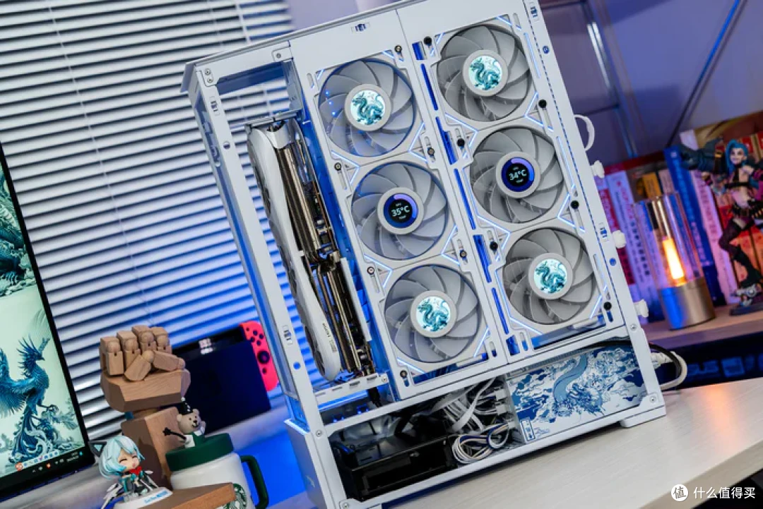 特立独行双龙限定—iGame Z790甲辰智龙+海韵甲辰青龙+索泰4080S月白+联力飒01装机分享