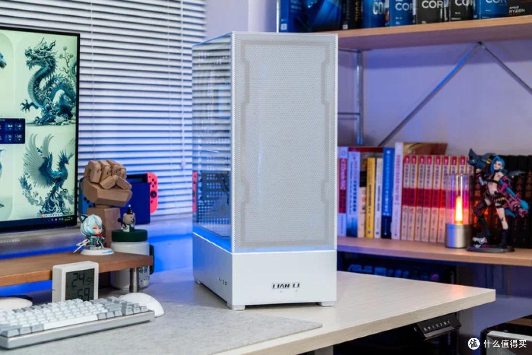 特立独行双龙限定—iGame Z790甲辰智龙+海韵甲辰青龙+索泰4080S月白+联力飒01装机分享
