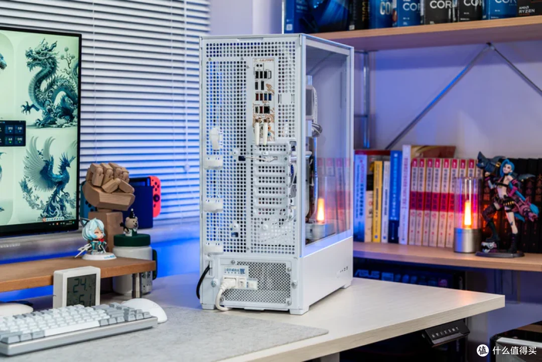 特立独行双龙限定—iGame Z790甲辰智龙+海韵甲辰青龙+索泰4080S月白+联力飒01装机分享