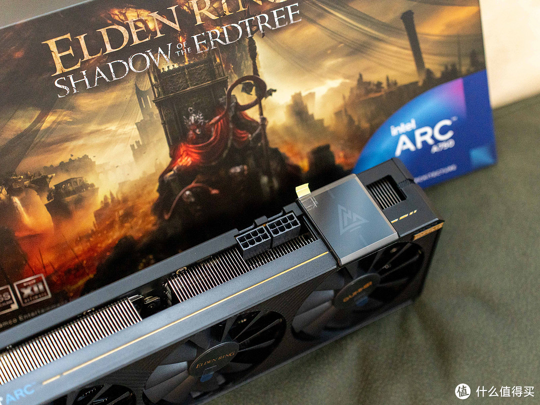 全球最好玩的神作DLC免费送，蓝戟Intel Arc A750 Photon 8G OC X 艾尔登法环黄金树幽影联名显卡测评