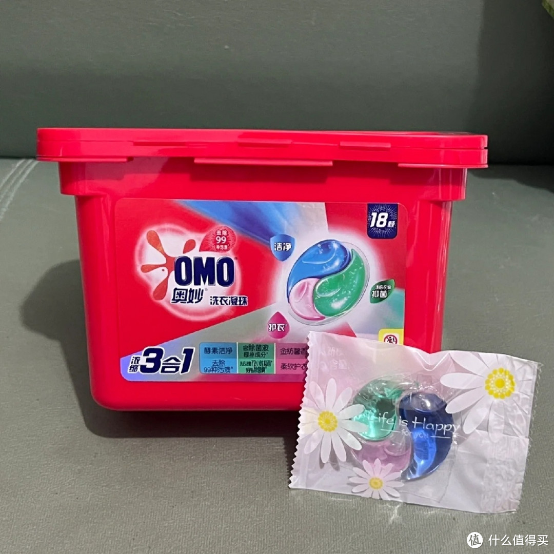 奥妙（OMO）三合一洗衣凝珠