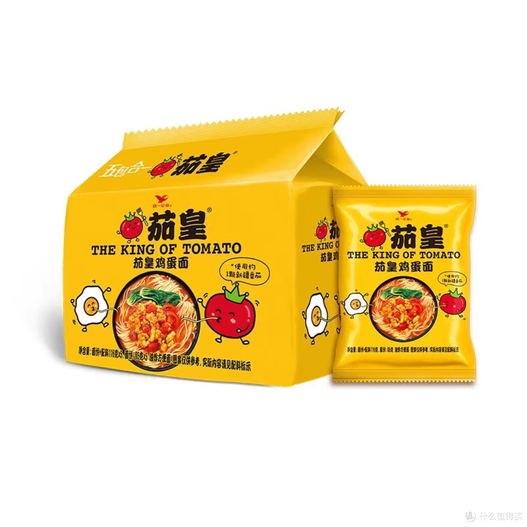 统一茄皇方便面：味蕾上的茄香盛宴_方便面/粉_什么值得买