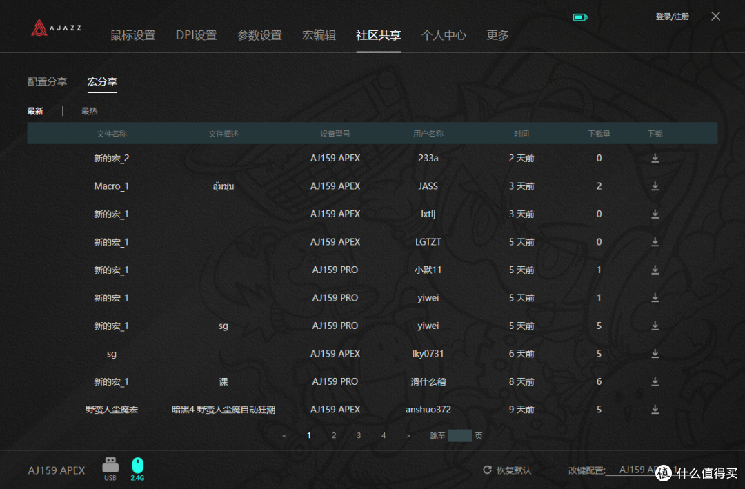 全屏时代,黑爵AJ159 APEX——性能顶满的“桌搭”鼠标