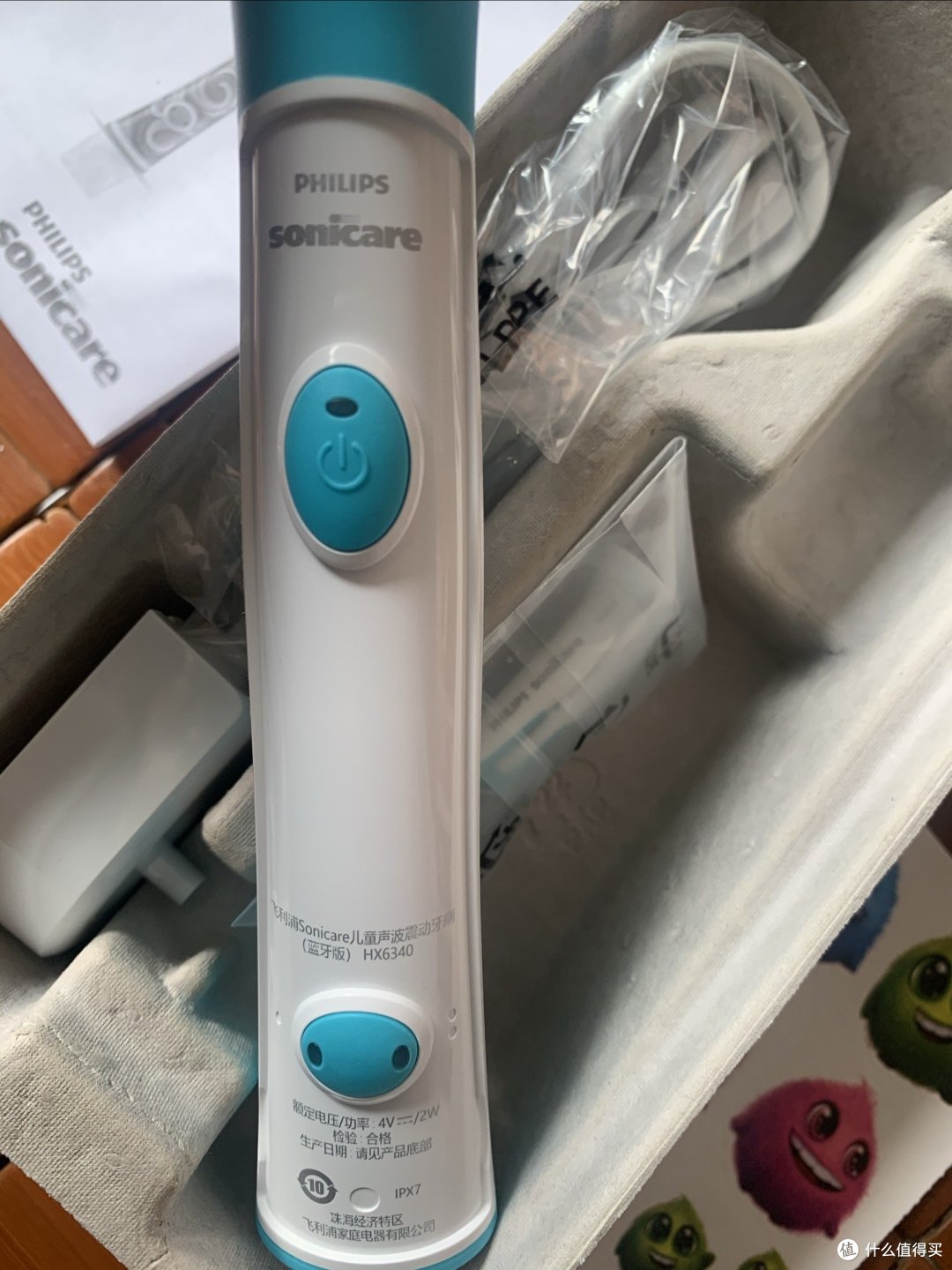 飞利浦儿童电动牙刷HX6322