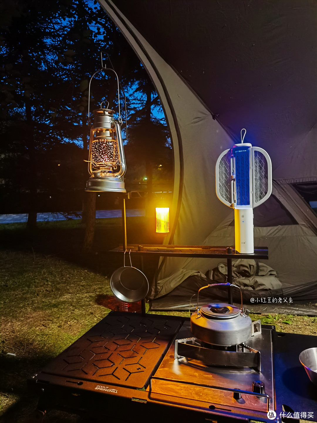 露营遛鸡&啪啪啪的电蚊拍…随意分享出去露营野炊的一天