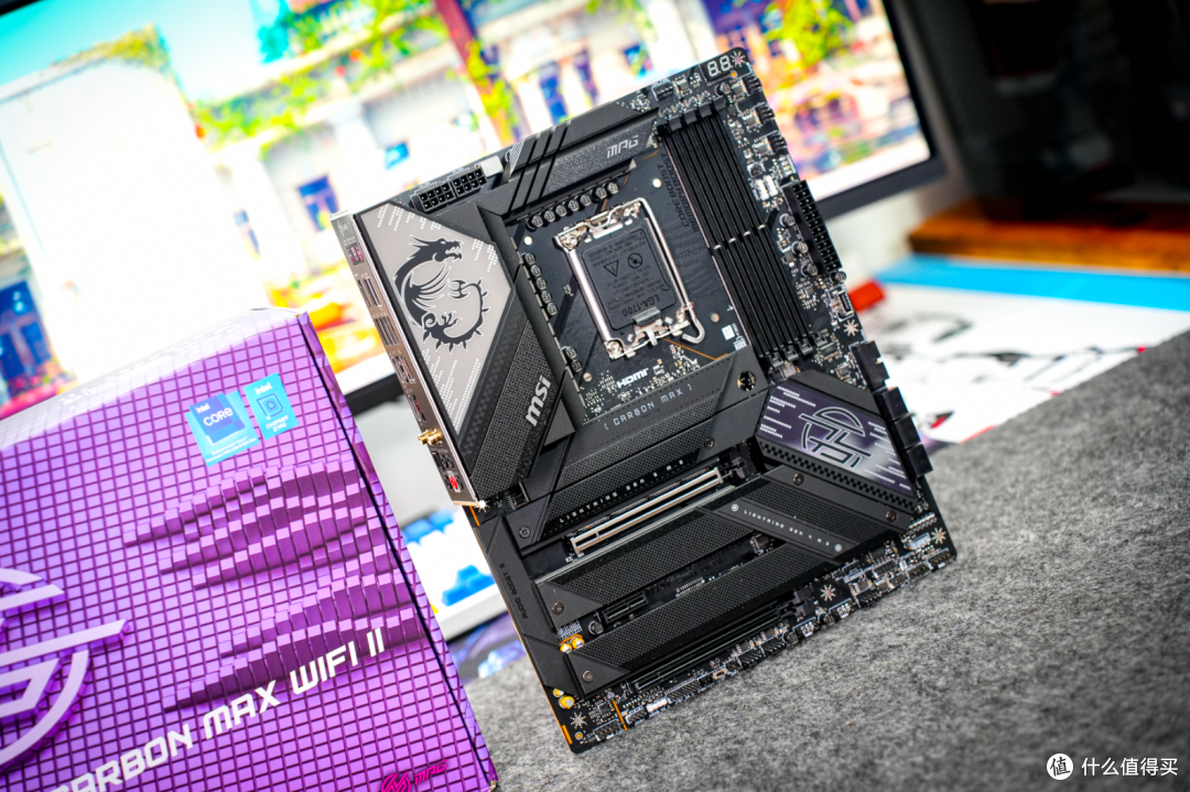 3K元段最强Z790?微星MPG Z790 CARBON MAX WIFI II暗黑主板开箱+拆解