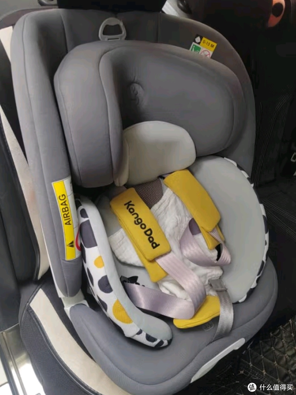 袋鼠爸爸0-12岁汽车儿童安全座椅
