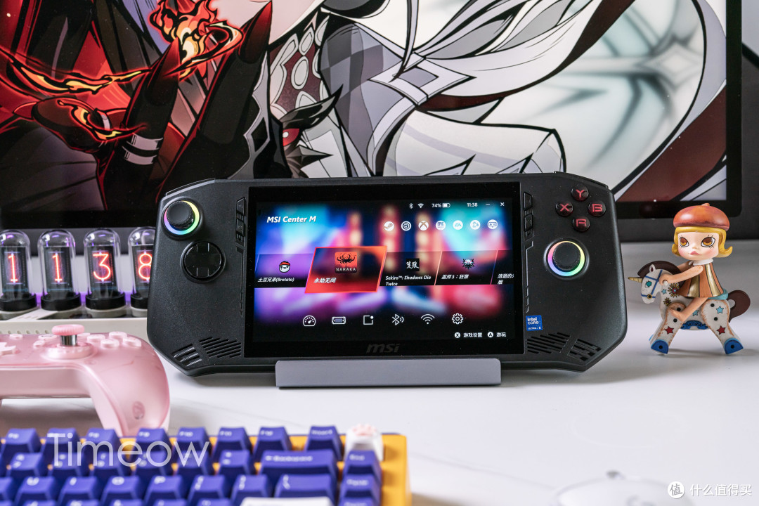 WIN掌机的最佳形态:微星Claw掌上游戏机体验+闪迪Gameplay microSD卡扩容