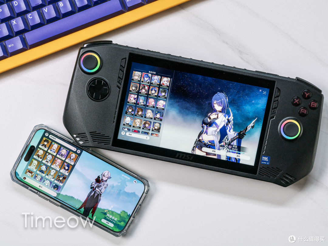WIN掌机的最佳形态:微星Claw掌上游戏机体验+闪迪Gameplay microSD卡扩容