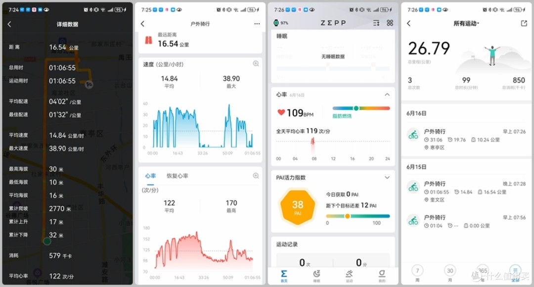 华米Amazfit balance手表,健康骑行好伴侣