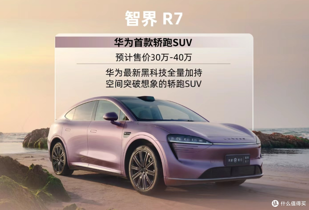 华为奇瑞联手打造,智界R7轿跑SUV引领未来出行新潮流
