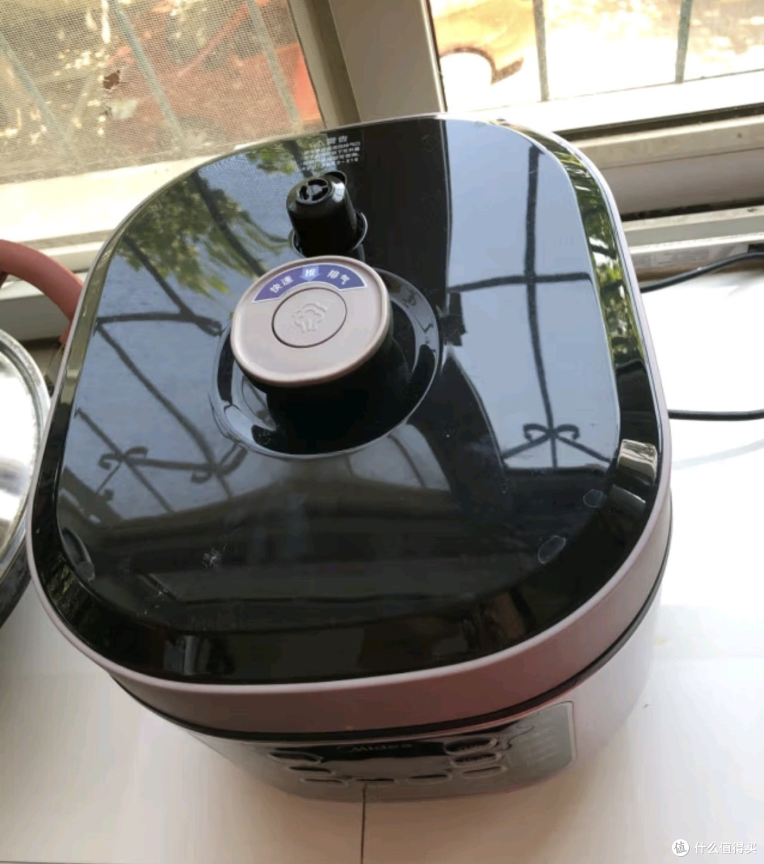 美的（Midea）电压力锅0涂层系列高压锅少盐提鲜一键排气5升家用压力煲双胆