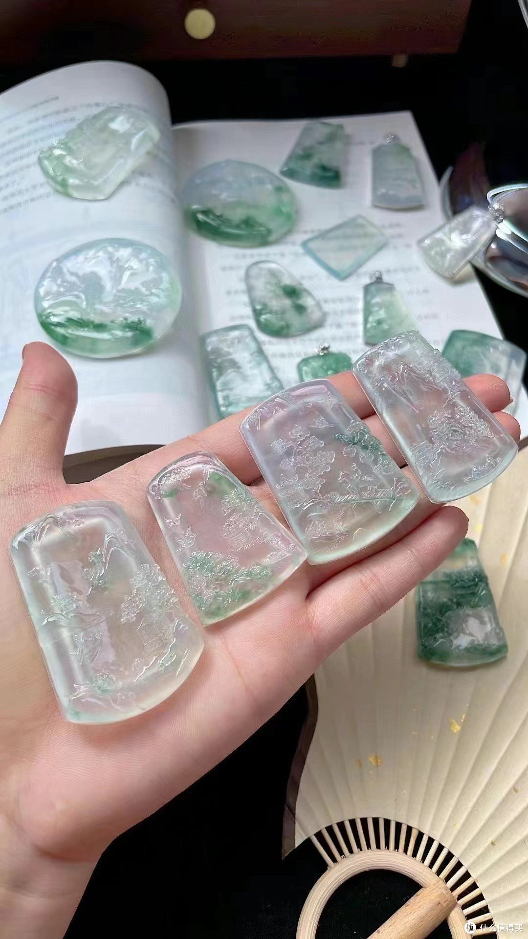冰件山水牌，有喜欢嘛？