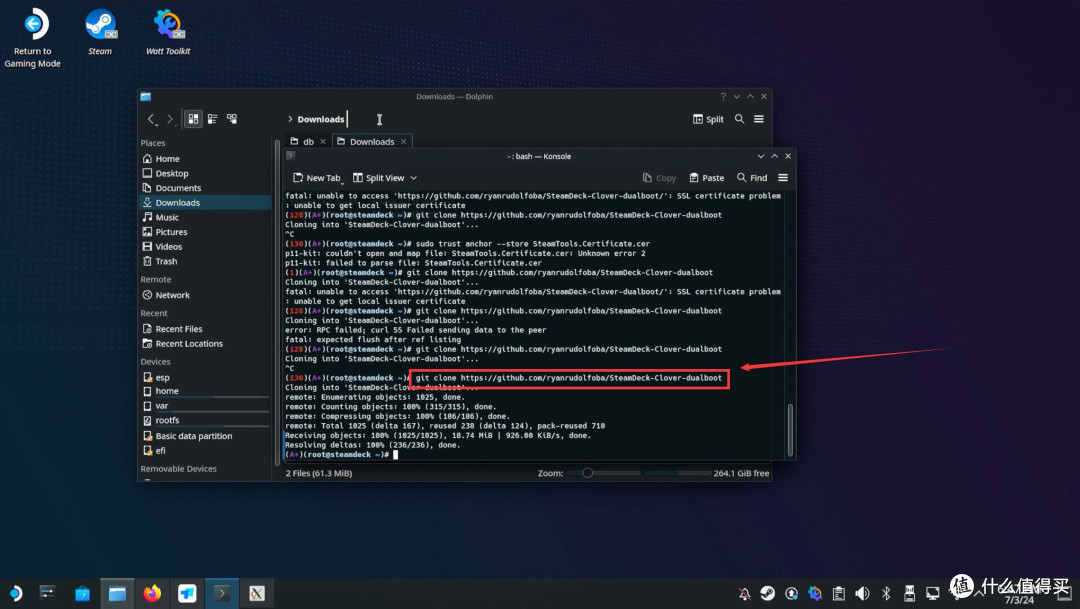学会立省一百元装系统的钱丨SteamDeck安装Windows双系统教程