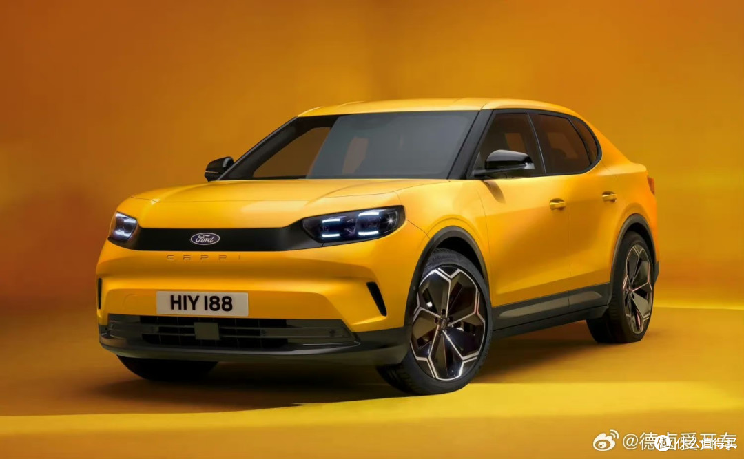 福特Capri发布,纯电轿跑SUV。这是福特用大众的平台,做自己的极星2吗?