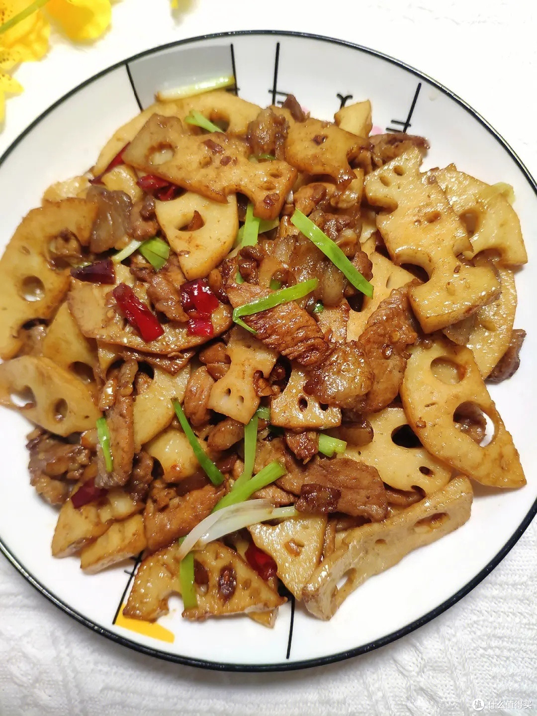 莲藕炒肉片的家常做法