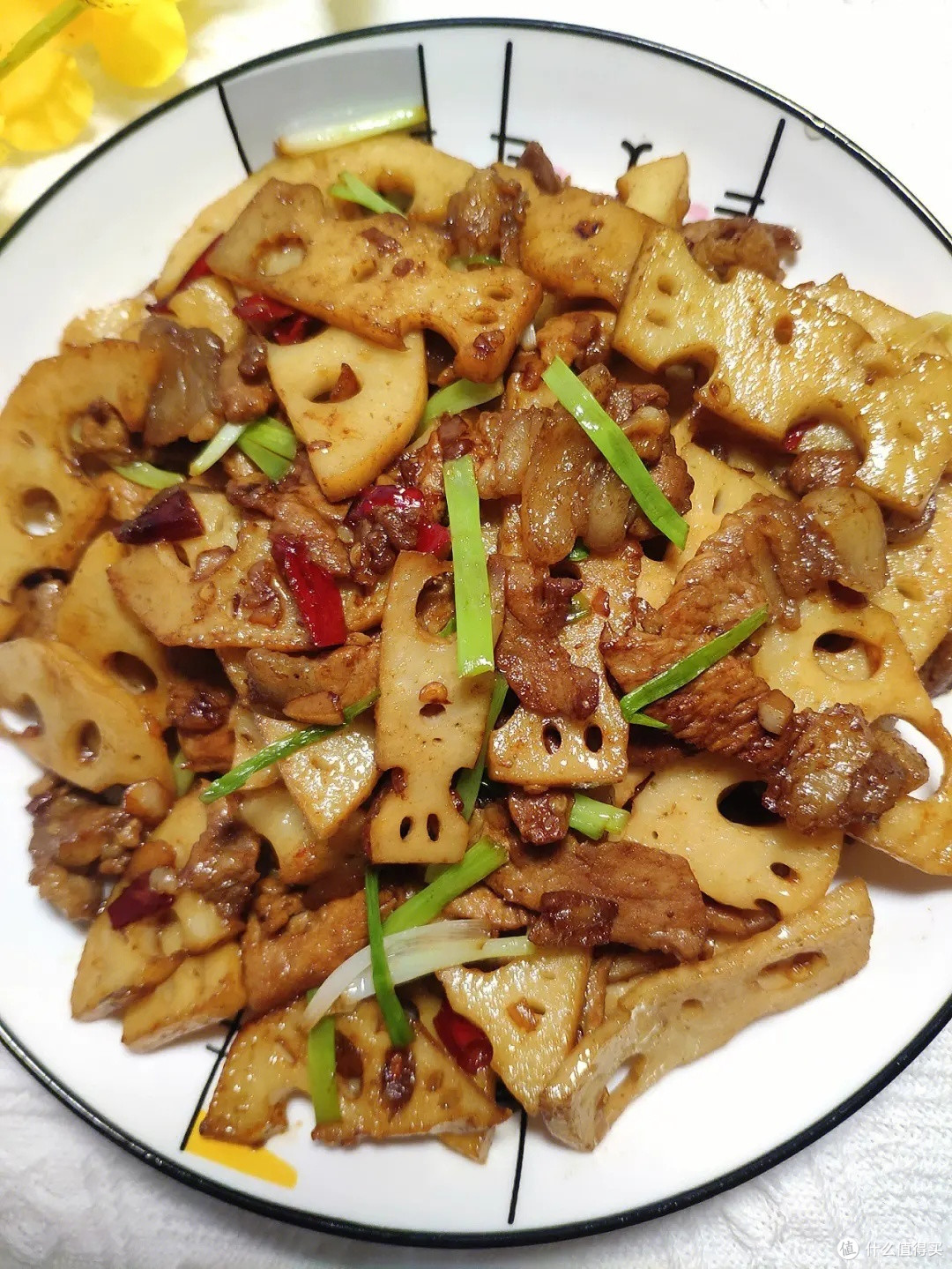 莲藕炒肉片的家常做法