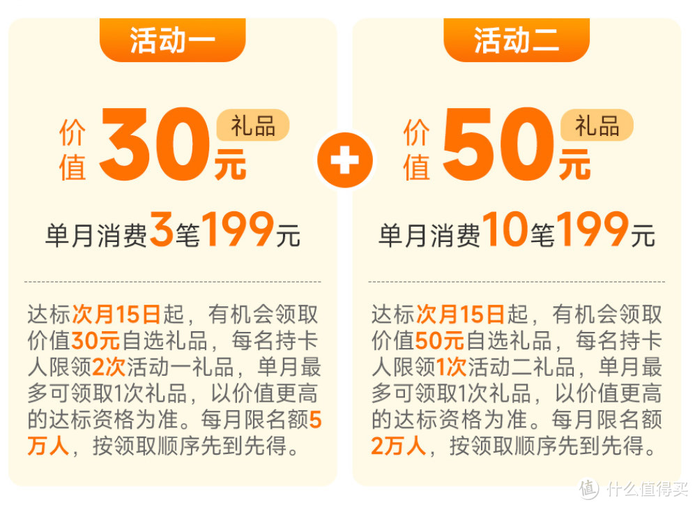 速！中行2个活动！中行30元京东e卡+50元京东e卡