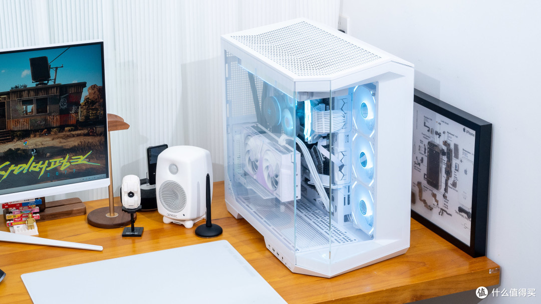 别样白色海景房分享：微星白刃PLUS+微星Z790刀锋钛装机展示