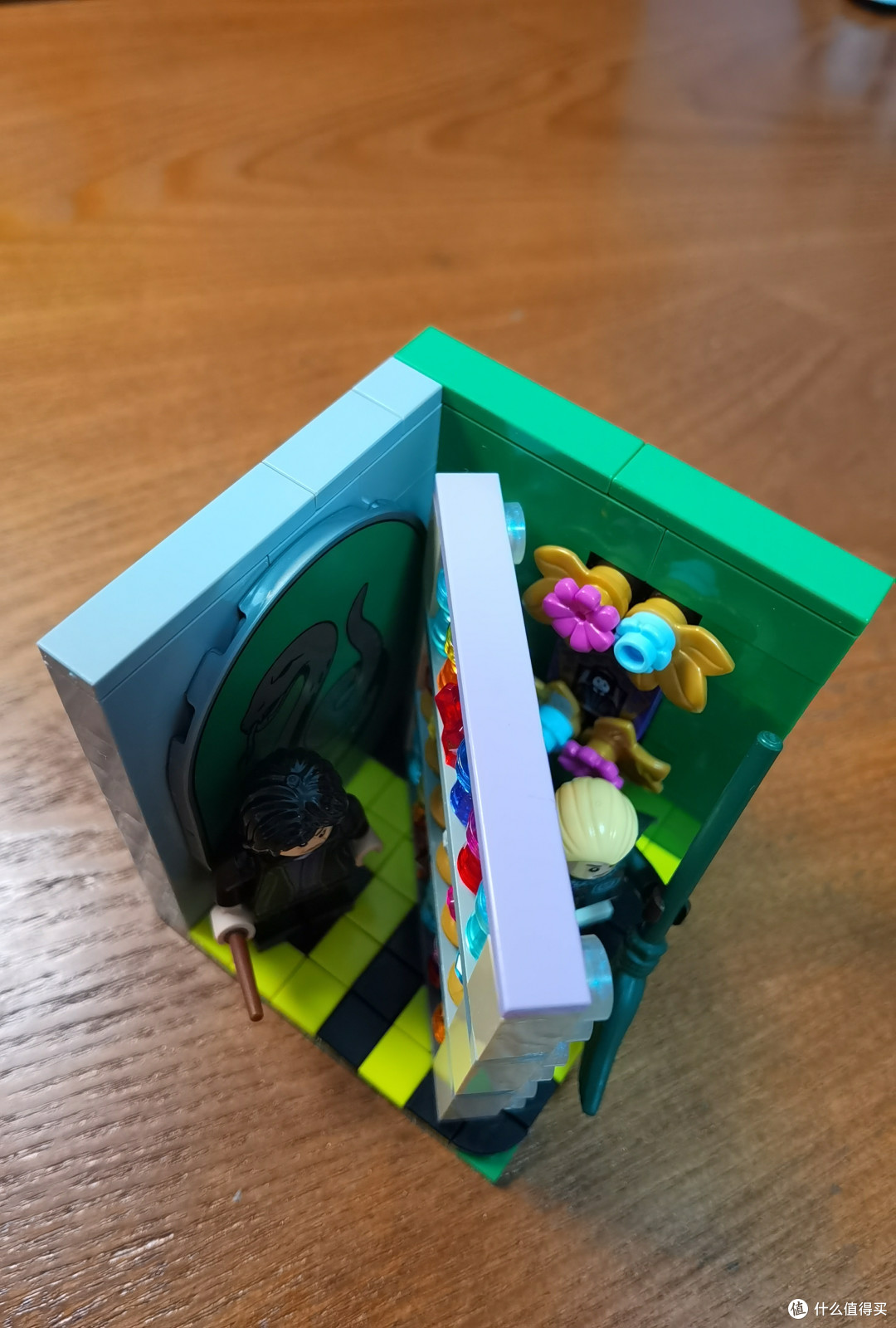 四大学院室内moc,和乐高一起玩转霍格沃茨～_拼插积木_什么值得买