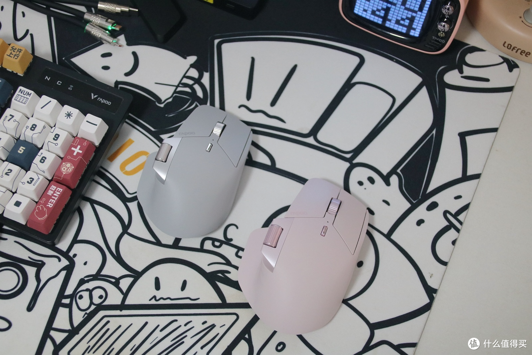 桌面必备好工具,霍尔感应滚轮剪辑很丝滑,雷柏MT760和MT760 mini