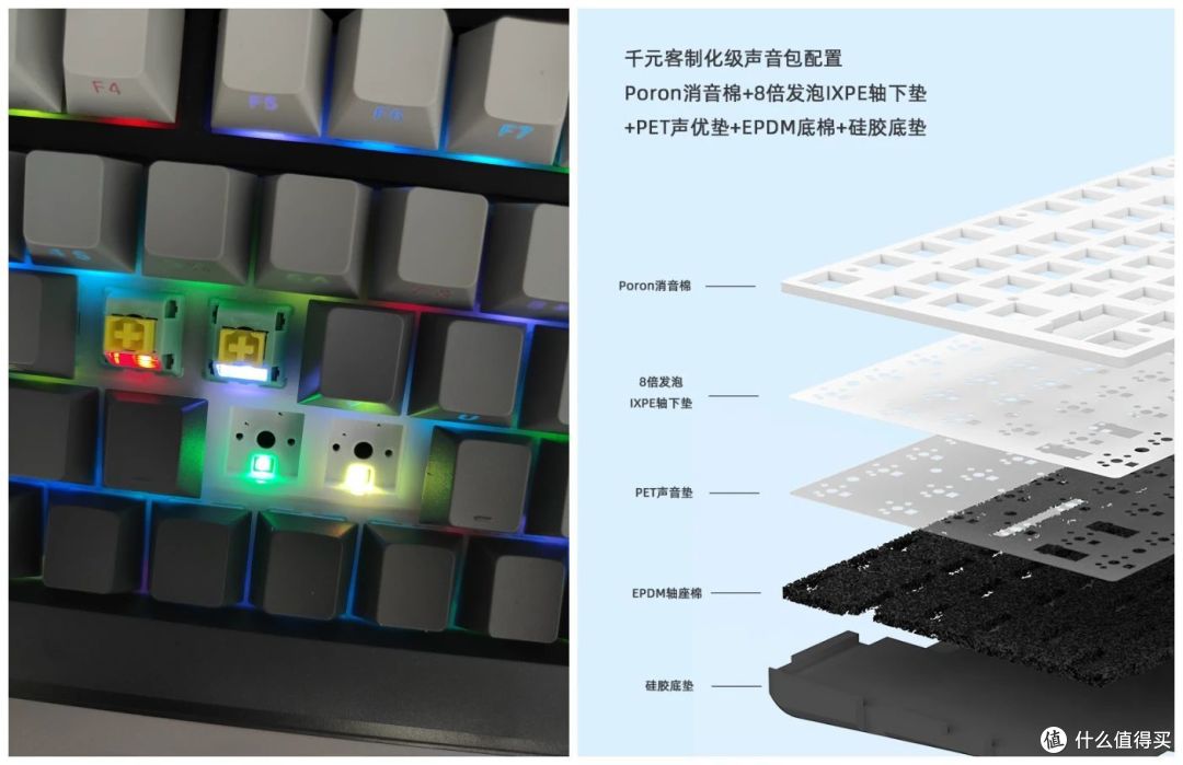 【复古风潮】魔咖K75,客制化机械键盘,点亮你的桌面美学