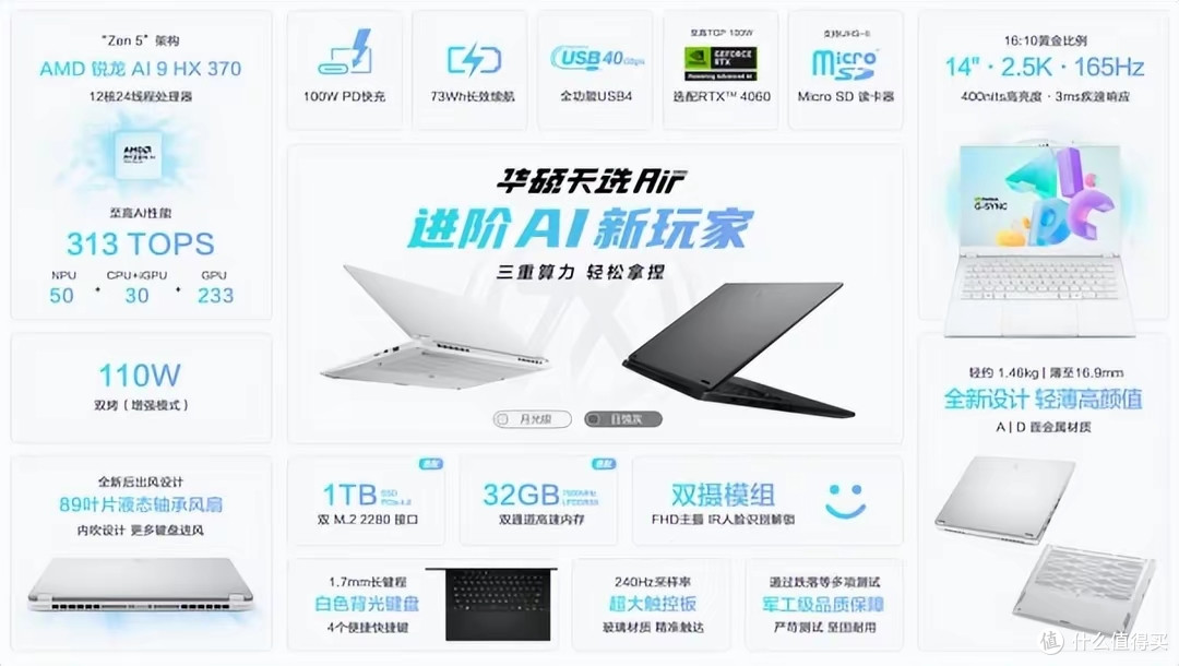 华硕天选Air 2024与锐龙AI版:AI时代的游戏与创作新纪元