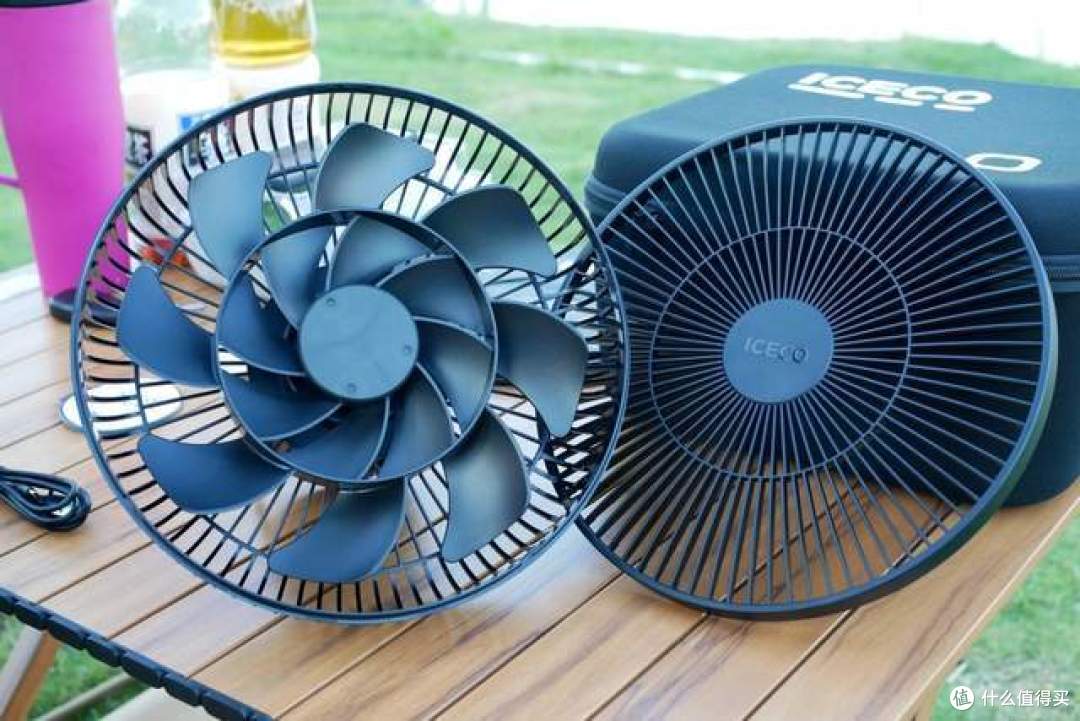 ICECO露营风扇:冰感飓风,一键掌控清凉一夏,户外露营新伙伴!