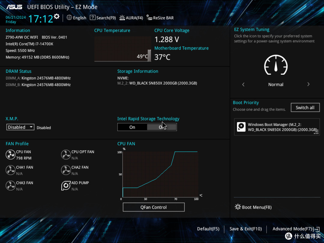 #首晒#人均8000MHz基本盘：华硕 Z790 AYW OC WIFI +金士顿Renegade叛逆者 RGB灯条限量版评测