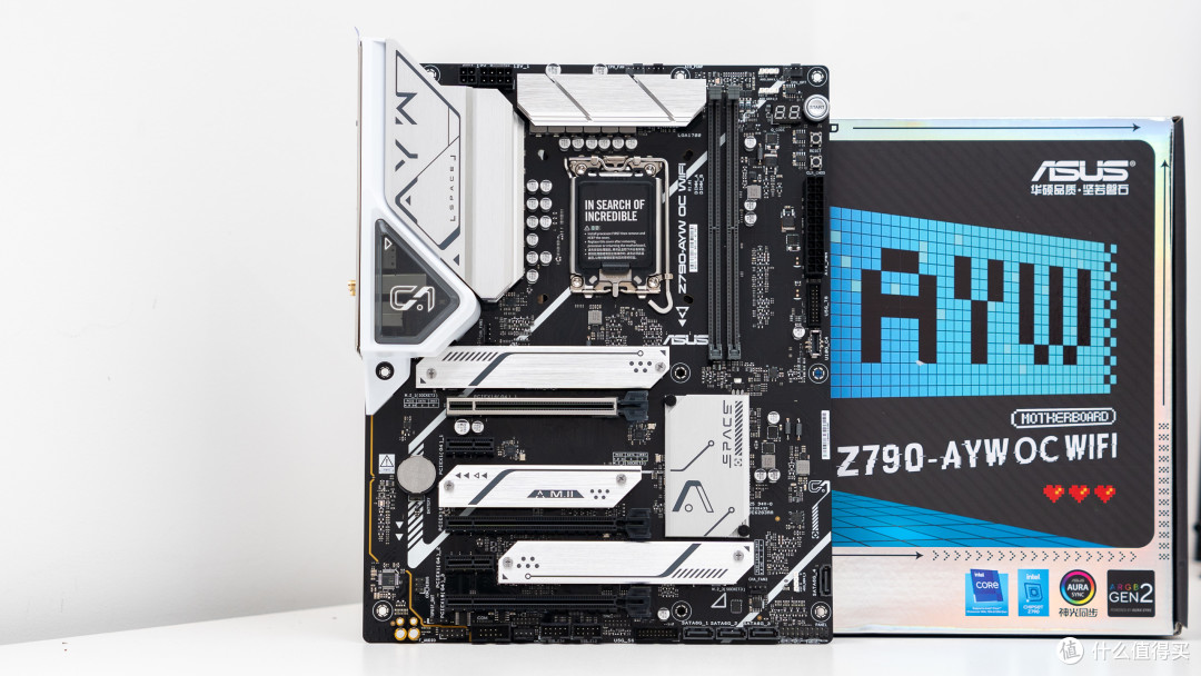 #首晒#人均8000MHz基本盘：华硕 Z790 AYW OC WIFI +金士顿Renegade叛逆者 RGB灯条限量版评测