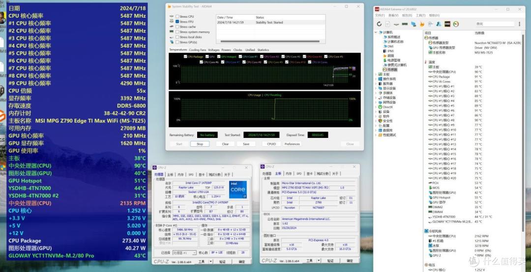 轻松压制14700K到80+度,四成价格千元效果,超频三DA360PRO水冷散热器