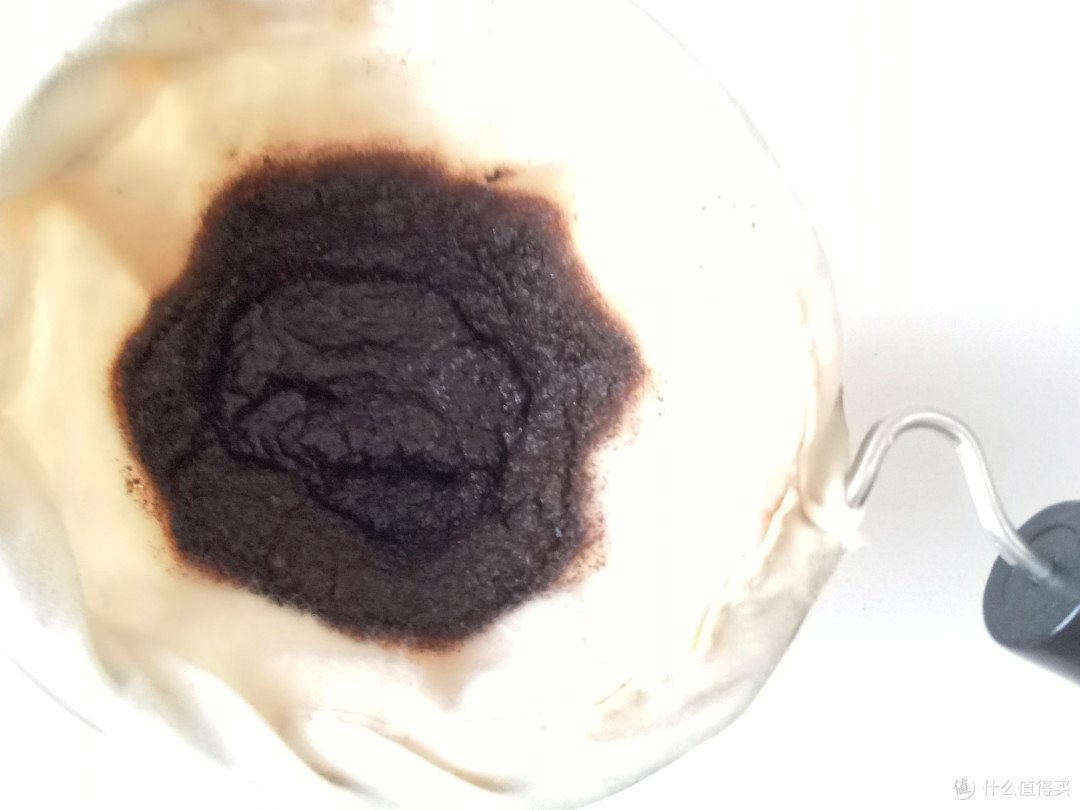 冲煮过后的咖啡渣