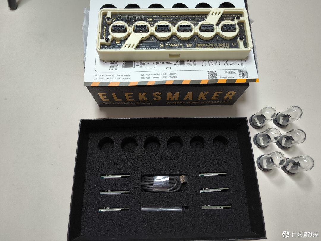值得入手的墙搭/桌搭好物，EleksMaker拟辉光管时钟