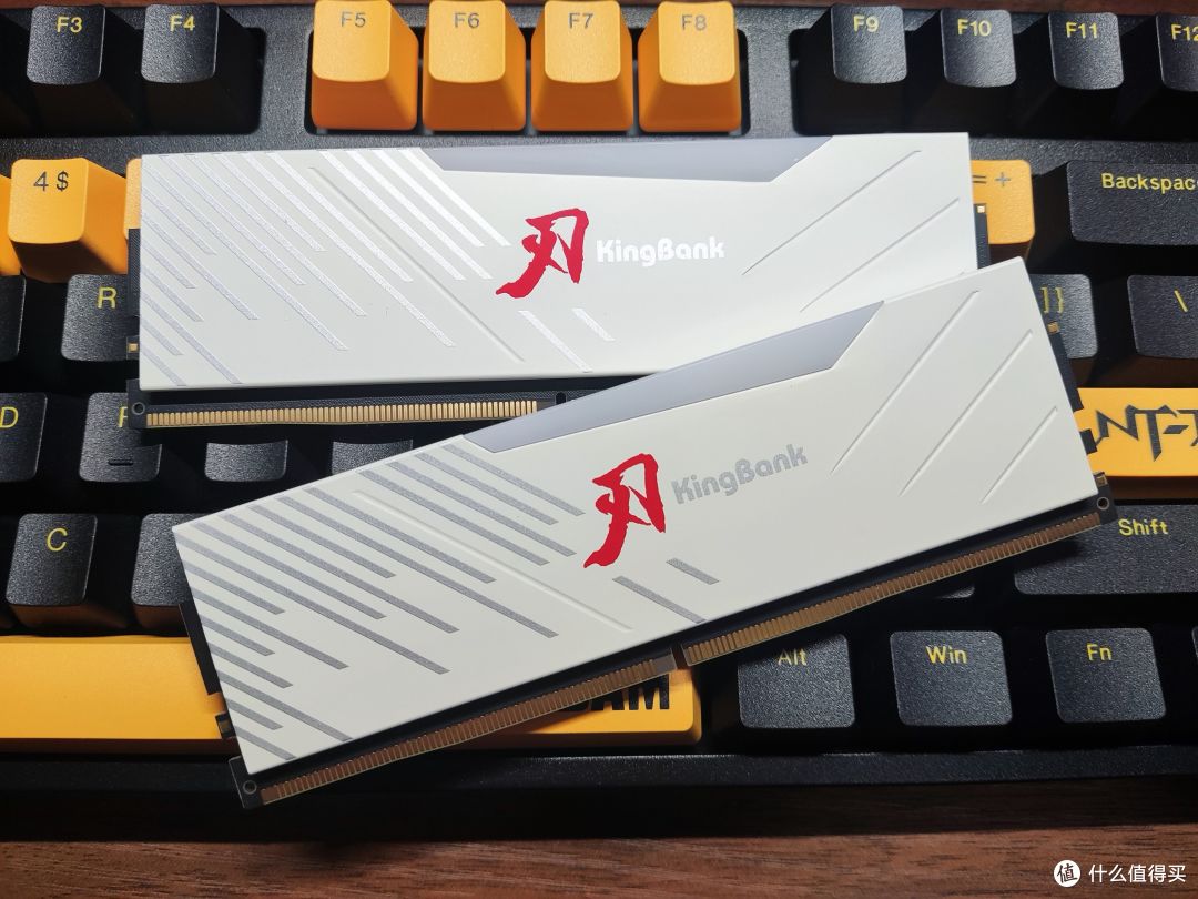 高颜值、高性能、高性价比，还支持手动超频！——金百达（KINGBANK）白刃 RGB DDR5 6800MHz