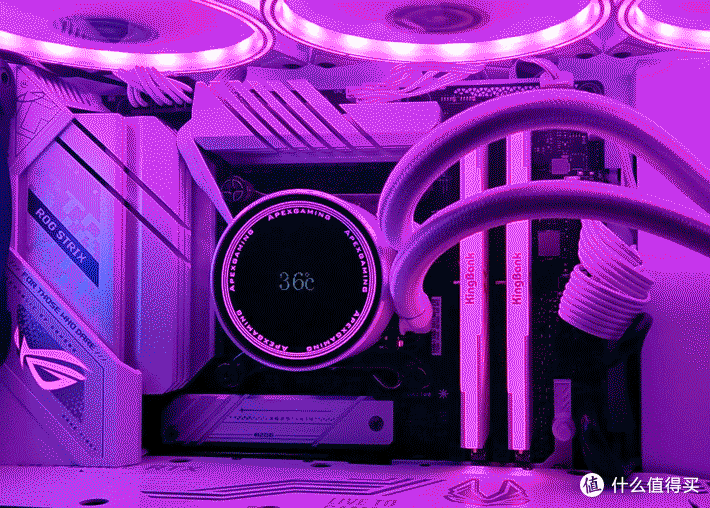 高颜值、高性能、高性价比，还支持手动超频！——金百达（KINGBANK）白刃 RGB DDR5 6800MHz