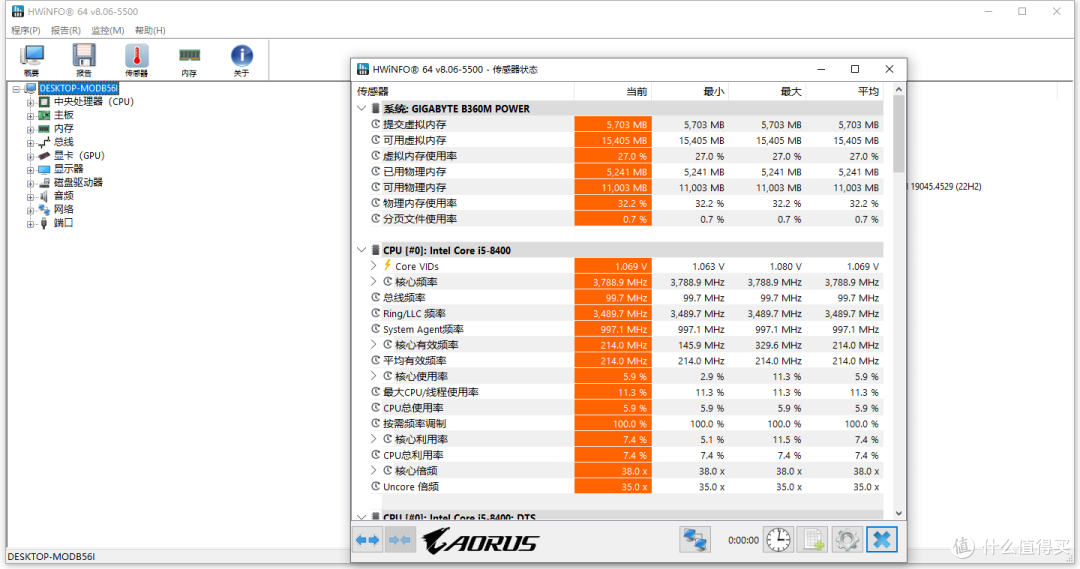 一款免费且功能强大的硬件检测工具,绿色小巧免安装!