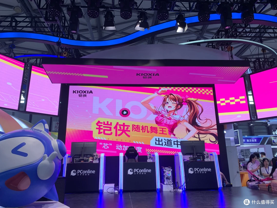 有吃有玩有看点,玩转2024上海chinajoy展,打卡铠侠存储展台