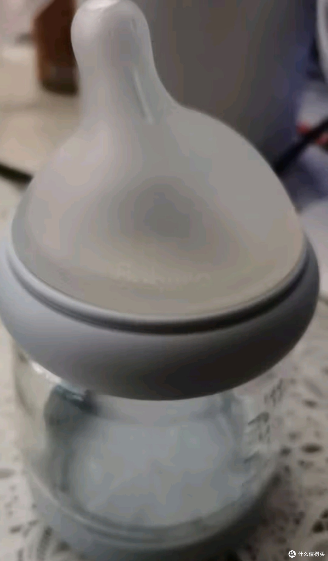 babycare歪头仿母乳防胀气奶瓶0-6月新生儿宽口径玻璃奶瓶婴儿160ml 1-3月