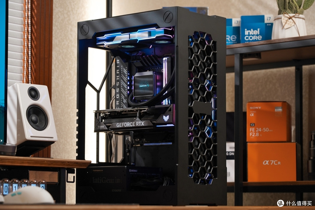 AboStudio Setup Slim+ROG X670E GENE+TUF 4070Super装机分享!