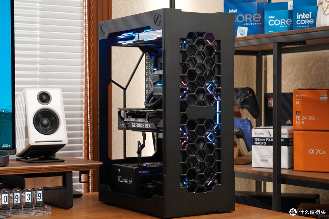 AboStudio Setup Slim+ROG X670E GENE+TUF 4070Super装机分享!
