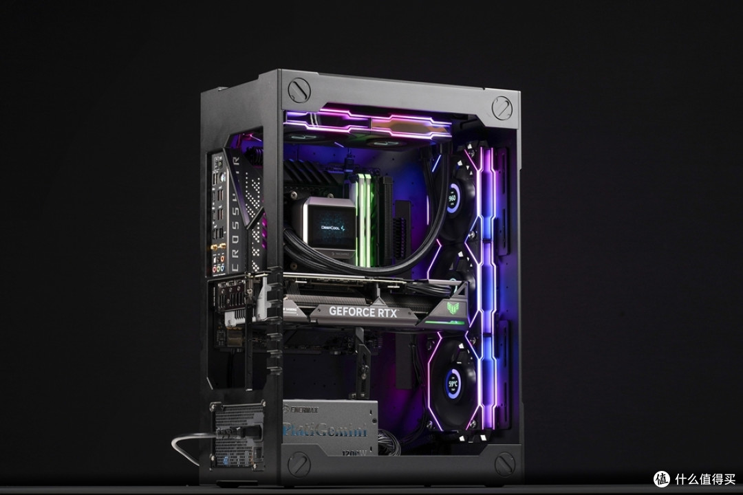 AboStudio Setup Slim+ROG X670E GENE+TUF 4070Super装机分享!