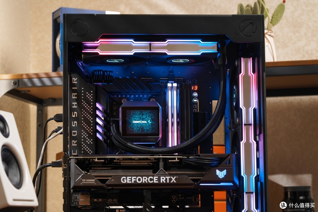 AboStudio Setup Slim+ROG X670E GENE+TUF 4070Super装机分享!