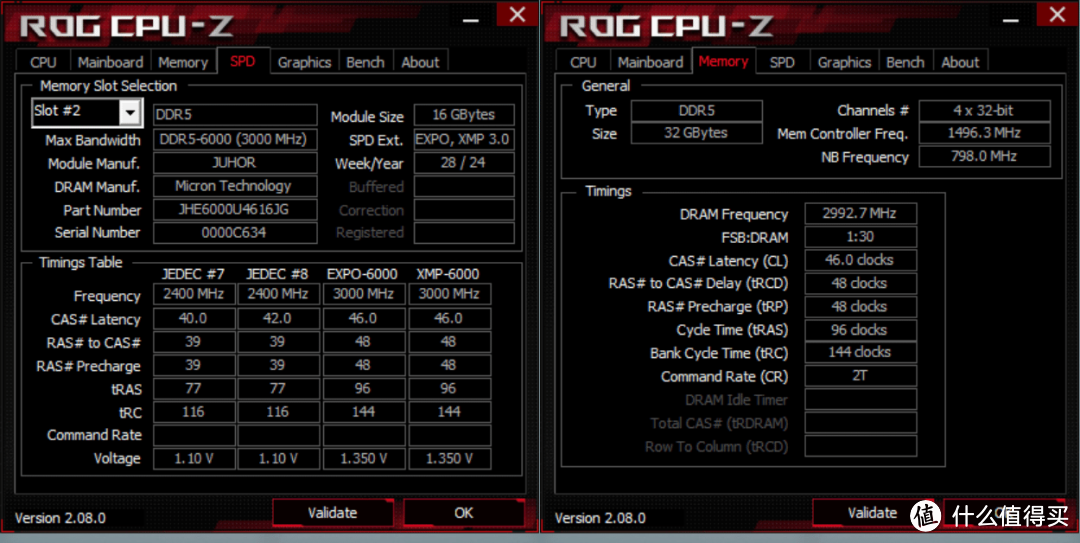 32GB内存500元出头就能入手，超频性能出色！玖合星域DDR5 6000实测