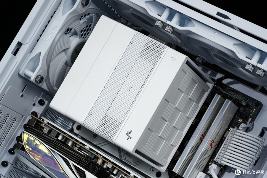 be quiet! Dark Base701+ROG Z790吹雪S+索泰4090 AMP 月白 纯白高性能风冷展示!