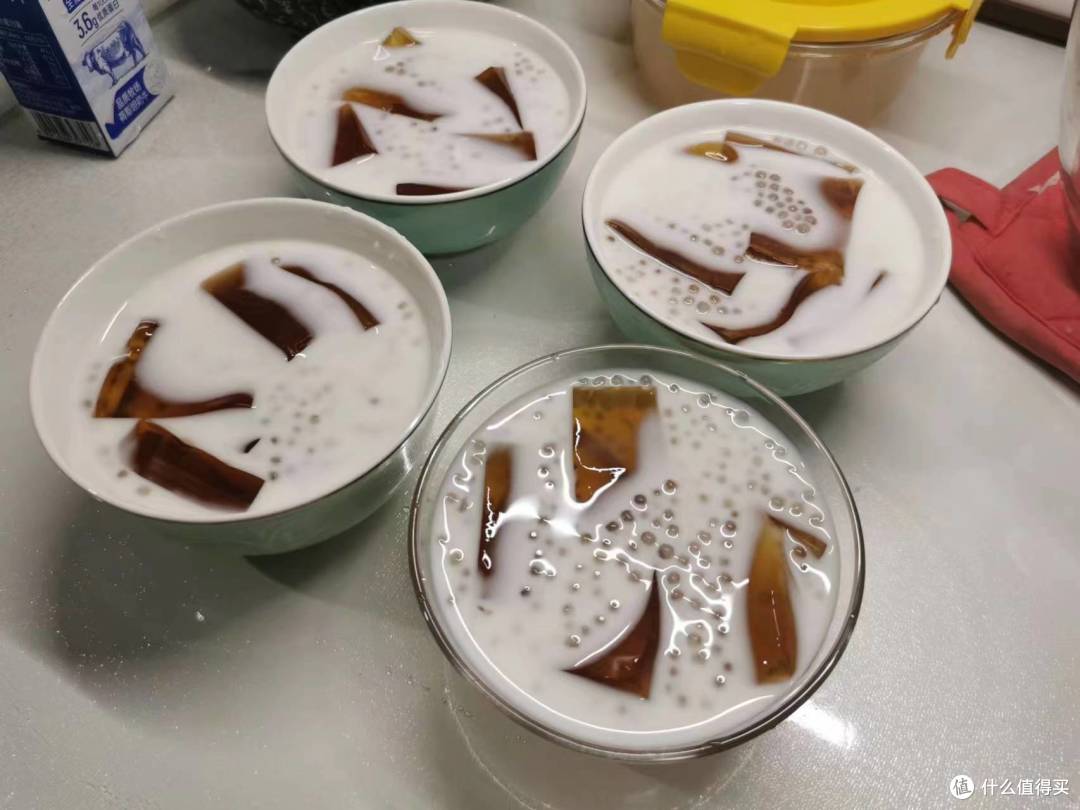 西米茶冻凉粉